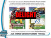 2024 Bowman Chrome University Football Breaker's Delight 10 Box Case #4 - PICK YOUR TEAM - BADGER XMAS PROMO!