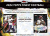 2024 Topps Finest Football Hobby 8 Box Case #1 - PICK YOUR TEAM