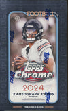 2024 Topps Chrome Football Hobby Box