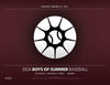 2024 Panini Boys of Summer Baseball Hobby 4 Box Break #5 - PICK YOUR TEAM