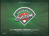 2024 Panini Prospect Edition Baseball Hobby 5 Box Break #1 - PICK YOUR TEAM