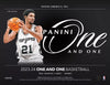 2023/24 Panini One & One Basketball Hobby 10 Box Case #2 - PICK YOUR TEAM